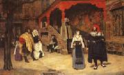 James Tissot, Meeting of Faust and Marguerite